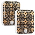 thumbnail image 1 of Yayeee 2-Pack Plug in LED Night Lights with Light Sensors Motion Detectors, Classic Floral, 1 of 7