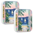 thumbnail image 1 of Yayeee LED Night Lights with Motion Detectors Auto Dusk to Dawn Light Sensors, 2 Pack, Colorful Seaside, 1 of 7
