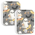 thumbnail image 1 of Yayeee 2-Pack Plug in LED Night Lights with Light Sensors Motion Detectors, Cute Ghosts, 1 of 7