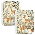 thumbnail image 1 of Yayeee 2-Pack Plug in LED Night Lights with Light Sensors Motion Detectors, Deer Pattern, 1 of 7