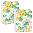 thumbnail image 1 of Yayeee 2-Pack Plug in LED Night Lights with Light Sensors Motion Detectors, Floral Wave, 1 of 7