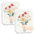 thumbnail image 1 of Yayeee LED Night Lights with Motion Detectors Auto Dusk to Dawn Light Sensors, 2 Pack, Gray Cute Flower, 1 of 7
