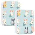thumbnail image 1 of Yayeee 2-Pack Plug in LED Night Lights with Light Sensors Motion Detectors, Green Cute Rabbits, 1 of 7