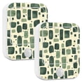 thumbnail image 1 of Yayeee LED Night Lights with Motion Detectors Auto Dusk to Dawn Light Sensors, 2 Pack, Green Geometric, 1 of 7