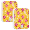 thumbnail image 1 of Yayeee LED Night Lights with Motion Detectors Auto Dusk to Dawn Light Sensors, 2 Pack, Large Pink Stars, 1 of 7