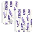 thumbnail image 1 of Yayeee 2-Pack Plug in LED Night Lights with Light Sensors Motion Detectors, Lavender Pattern, 1 of 7