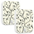 thumbnail image 1 of Yayeee 2-Pack Plug in LED Night Lights with Light Sensors Motion Detectors, Leaves Pattern, 1 of 7