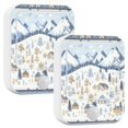 thumbnail image 1 of Yayeee LED Night Lights with Motion Detectors Auto Dusk to Dawn Light Sensors, 2 Pack, Light Blue Mountain, 1 of 7