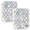 thumbnail image 1 of Yayeee LED Night Lights with Motion Detectors Auto Dusk to Dawn Light Sensors, 2 Pack, Light Blue Shimmering Pattern, 1 of 7