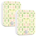 thumbnail image 1 of Yayeee LED Night Lights with Motion Detectors Auto Dusk to Dawn Light Sensors, 2 Pack, Light Green Geometric, 1 of 7