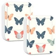 thumbnail image 1 of Yayeee 2-Pack Plug in LED Night Lights with Light Sensors Motion Detectors, Orange Butterflies, 1 of 7