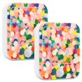 thumbnail image 1 of Yayeee 2-Pack Plug in LED Night Lights with Light Sensors Motion Detectors, Pink Colorful Circles, 1 of 7