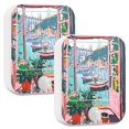 thumbnail image 1 of Yayeee 2-Pack Plug in LED Night Lights with Light Sensors Motion Detectors, Pink Door, 1 of 7