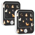 thumbnail image 1 of Yayeee LED Night Lights with Motion Detectors Auto Dusk to Dawn Light Sensors, 2 Pack, Pixel Cat, 1 of 7