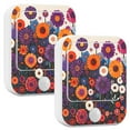 thumbnail image 1 of Yayeee 2-Pack Plug in LED Night Lights with Light Sensors Motion Detectors, Purple Flowers, 1 of 7
