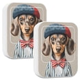 thumbnail image 1 of Yayeee 2-Pack Plug in LED Night Lights with Light Sensors Motion Detectors, Red Dog Artist, 1 of 7