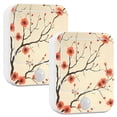 thumbnail image 1 of Yayeee 2-Pack Plug in LED Night Lights with Light Sensors Motion Detectors, Red Floral Pattern, 1 of 7