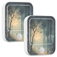 thumbnail image 1 of Yayeee LED Night Lights with Motion Detectors Auto Dusk to Dawn Light Sensors, 2 Pack, Retro Forest, 1 of 7