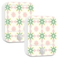 thumbnail image 1 of Yayeee 2-Pack Plug in LED Night Lights with Light Sensors Motion Detectors, Retro Green Stars, 1 of 7