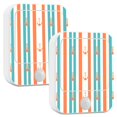 thumbnail image 1 of Yayeee 2-Pack Plug in LED Night Lights with Light Sensors Motion Detectors, Simple Nautical Pattern, 1 of 7