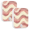 thumbnail image 1 of Yayeee LED Night Lights with Motion Detectors Auto Dusk to Dawn Light Sensors, 2 Pack, Soft Pink Pattern, 1 of 7