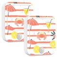 thumbnail image 1 of Yayeee 2-Pack Plug in LED Night Lights with Light Sensors Motion Detectors, Striped Crab, 1 of 7