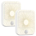 thumbnail image 1 of Yayeee 2-Pack Plug in LED Night Lights with Light Sensors Motion Detectors, Sunshine, 1 of 7