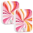 thumbnail image 1 of Yayeee 2-Pack Plug in LED Night Lights with Light Sensors Motion Detectors, Swirling Lines, 1 of 7