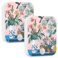 thumbnail image 1 of Yayeee 2-Pack Plug in LED Night Lights with Light Sensors Motion Detectors, Vibrant Flowers, 1 of 7