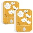 thumbnail image 1 of Yayeee LED Night Lights with Motion Detectors Auto Dusk to Dawn Light Sensors, 2 Pack, White Flowers, 1 of 7