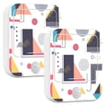 thumbnail image 1 of Yayeee 2-Pack Plug in LED Night Lights with Light Sensors Motion Detectors, White Simple Shapes, 1 of 7