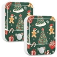 thumbnail image 1 of Yayeee LED Night Lights with Motion Detectors Auto Dusk to Dawn Light Sensors, 2 Pack, Yellow Christmas Gingerbread, 1 of 7