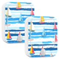 thumbnail image 1 of Yayeee LED Night Lights with Motion Detectors Auto Dusk to Dawn Light Sensors, 2 Pack, Yellow Sailboats, 1 of 7