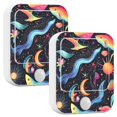 thumbnail image 1 of Yayeee LED Night Lights with Motion Detectors Auto Dusk to Dawn Light Sensors, 2 Pack, Zodiac Stars, 1 of 7
