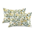 thumbnail image 1 of Yayeee Pillowcase King Size Set of 2 Satin Wrinkle Resistant Pillow Case, Autumn Greenery, 1 of 8