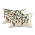 thumbnail image 1 of Yayeee Pillowcase King Size Set of 2 Satin Wrinkle Resistant Pillow Case, Christmas Light, 1 of 8