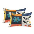 thumbnail image 1 of Yayeee Pillowcase King Size Set of 2 Satin Wrinkle Resistant Pillow Case, Floral Patterns, 1 of 7