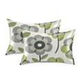 thumbnail image 1 of Yayeee Pillowcase King Size Set of 2 Satin Wrinkle Resistant Pillow Case, Retro Flower, 1 of 8