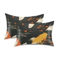 thumbnail image 1 of Yayeee Pillowcase Queen Size Set of 2 Satin Wrinkle Resistant Pillow Case, Fish Pattern, 1 of 7