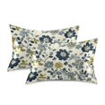 thumbnail image 1 of Yayeee Pillowcase Queen Size Set of 2 Satin Wrinkle Resistant Pillow Case, Light Floral, 1 of 8
