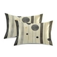 thumbnail image 1 of Yayeee Pillowcase Standard Size Set of 2 Satin Wrinkle Resistant Pillow Case, Stripes Pattern, 1 of 7