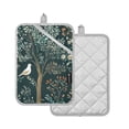 thumbnail image 1 of Yayeee Pot Holders Kitchen Heat Resistant with Pockets 7"x9.8" Cotton Oven Cooking Hot Pads, Floral Forest Scene, 1 of 7