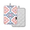 thumbnail image 1 of Yayeee Pot Holders Kitchen Heat Resistant with Pockets 7"x9.8" Cotton Oven Cooking Hot Pads, Mosaic Flowers Pattern, 1 of 7
