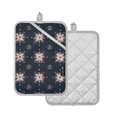 thumbnail image 1 of Yayeee Pot Holders Kitchen Heat Resistant with Pockets 7"x9.8" Cotton Oven Cooking Hot Pads, Red Fireworks Pattern, 1 of 7
