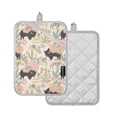 thumbnail image 1 of Yayeee Pot Holders Kitchen Heat Resistant with Pockets 7"x9.8" Cotton Oven Cooking Hot Pads, West Wild Pattern, 1 of 7