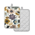 thumbnail image 1 of Yayeee Pot Holders Kitchen Heat Resistant with Pocket 7"x9.8" Cotton Oven Cooking Hot Pads, Colorful Floral, 1 of 7