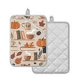 thumbnail image 1 of Yayeee Pot Holders Kitchen Heat Resistant with Pocket 7"x9.8" Cotton Oven Cooking Hot Pads, Fall Acorns Pattern, 1 of 7