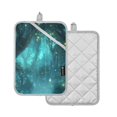 thumbnail image 1 of Yayeee Pot Holders Kitchen Heat Resistant with Pocket 7"x9.8" Cotton Oven Cooking Hot Pads, Magical Forest, 1 of 7