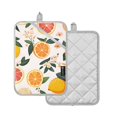 thumbnail image 1 of Yayeee Pot Holders Kitchen Heat Resistant with Pocket 7"x9.8" Cotton Oven Cooking Hot Pads, Orange Slices, 1 of 7