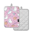 thumbnail image 1 of Yayeee Pot Holders Kitchen Heat Resistant with Pocket 7"x9.8" Cotton Oven Cooking Hot Pads, Purple Halloween, 1 of 7